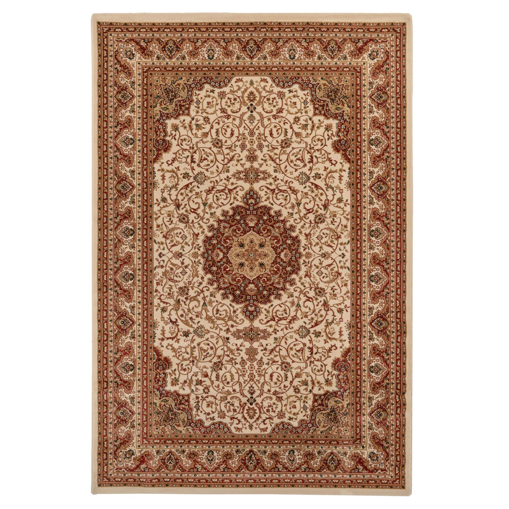 Traditional Regal Red Rug - Navan