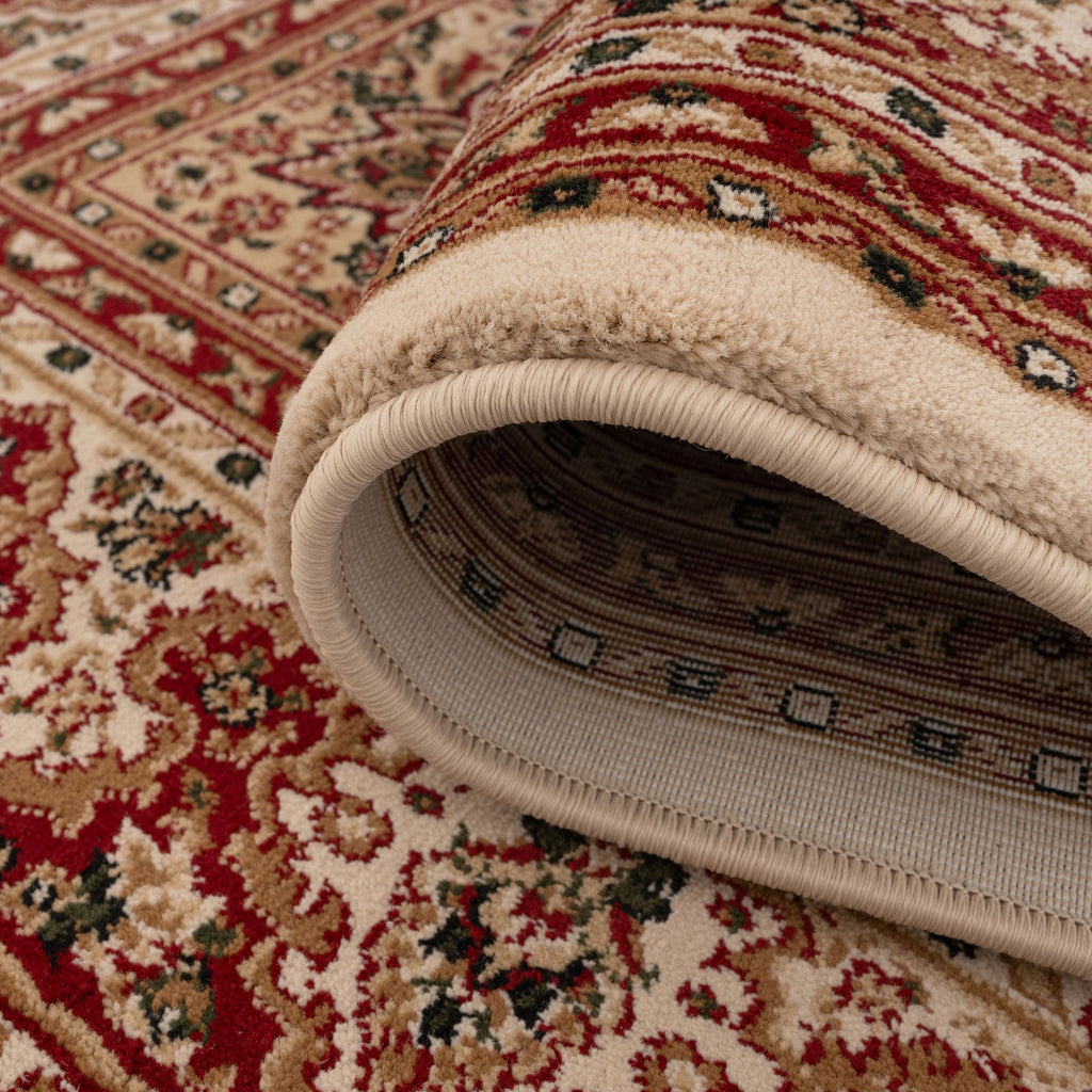Traditional Regal Red Rug - Navan