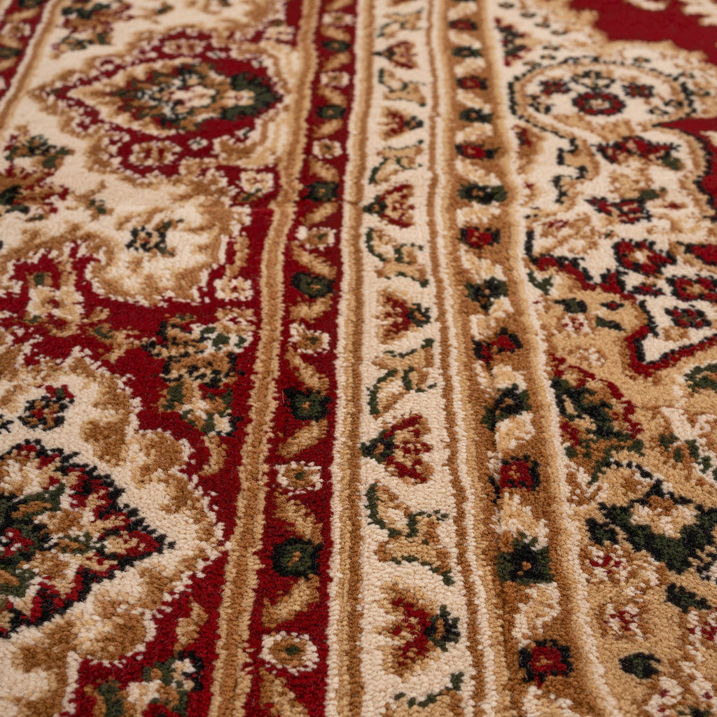 Classical Red Medallion Rug - Sonam