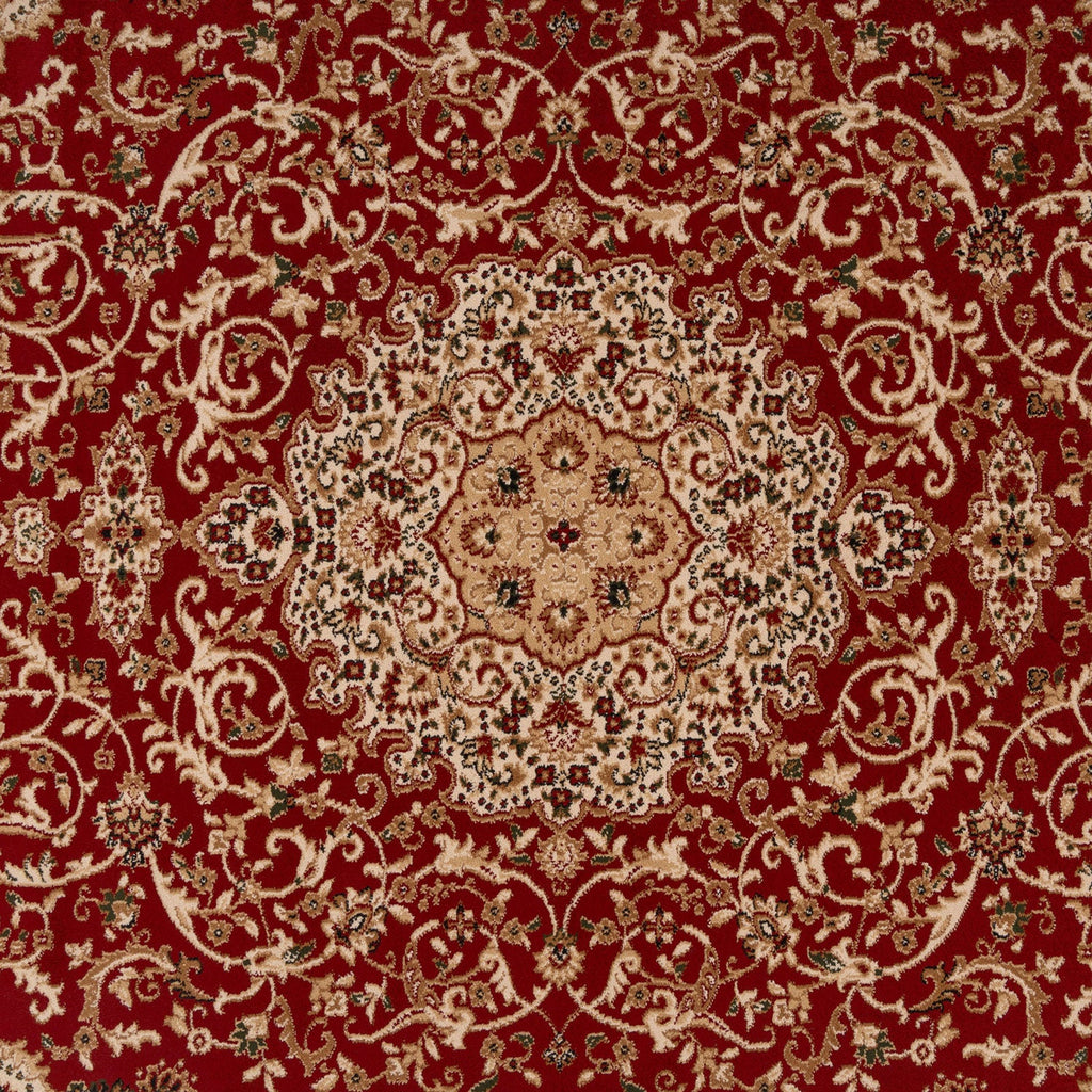 Classical Red Medallion Rug - Sonam