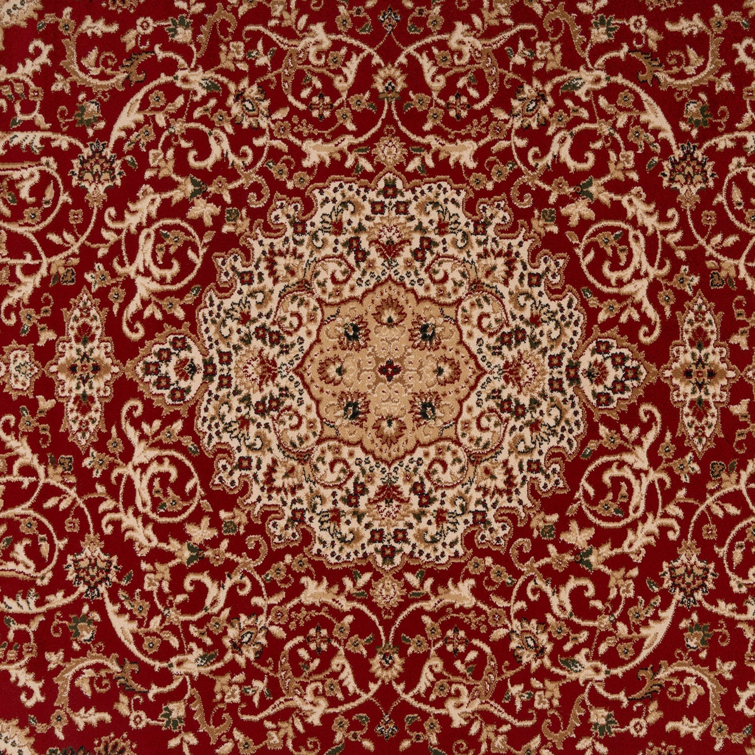 Classical Red Medallion Rug - Sonam
