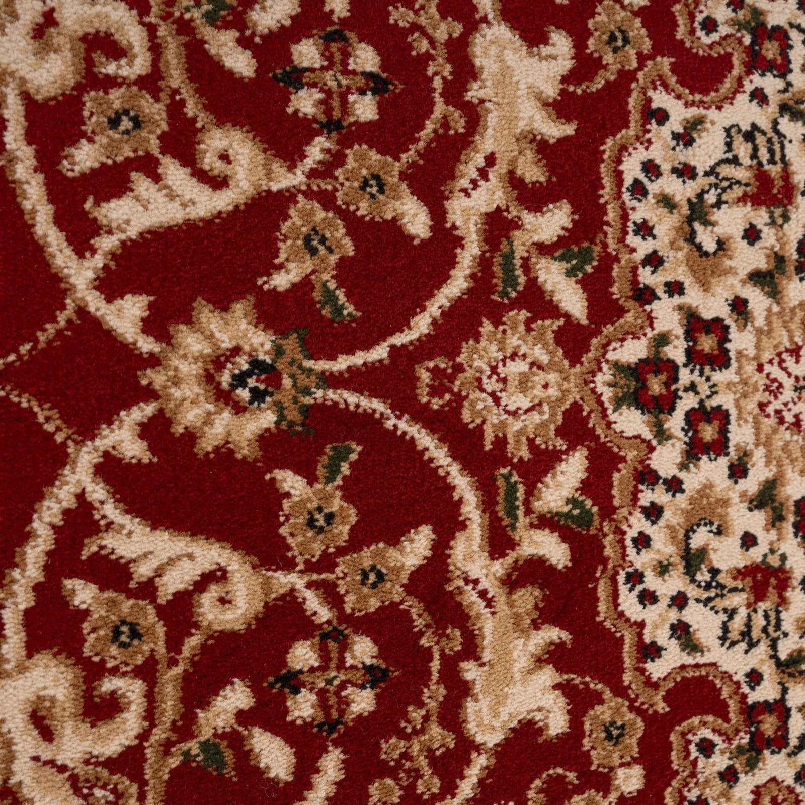 Classic Red Medallion Runner Rug - Sonam