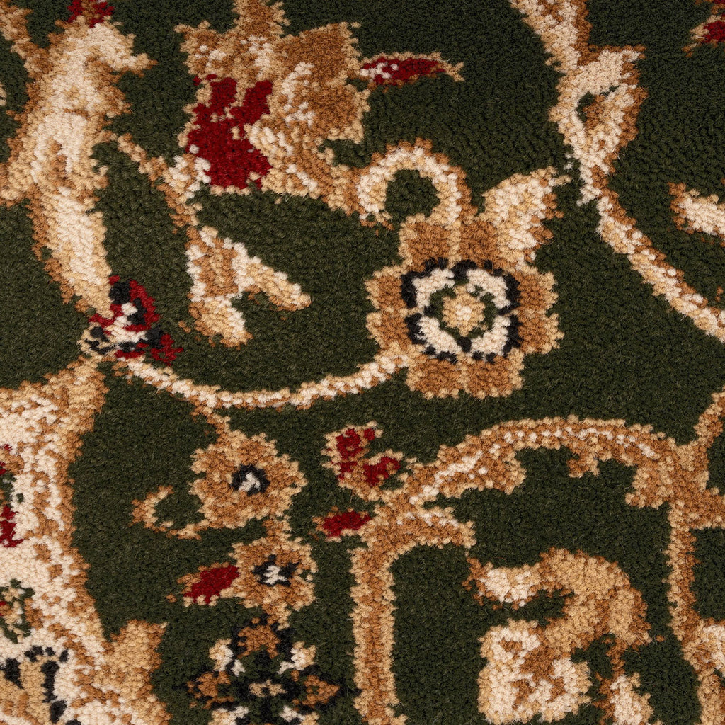 Classical Rich Green Rug - Sunil