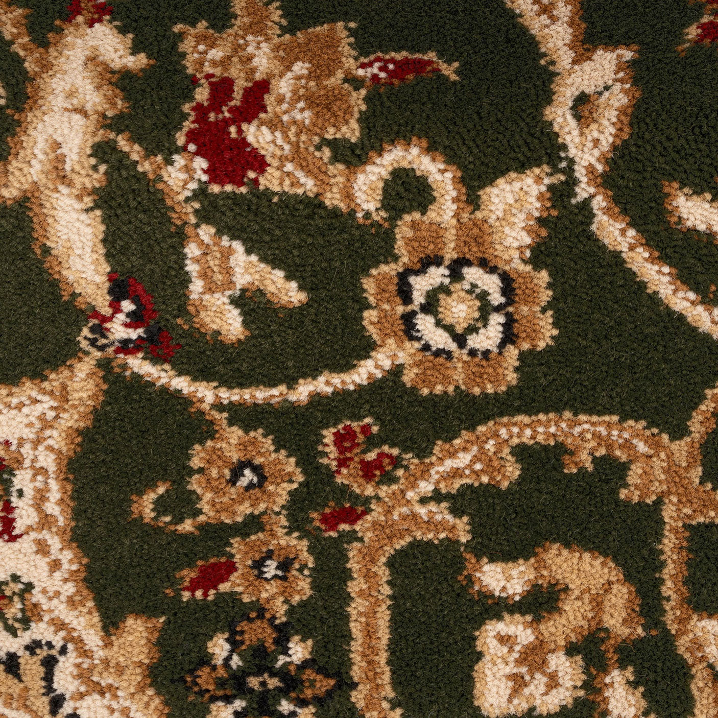 Classical Rich Green Rug - Sunil