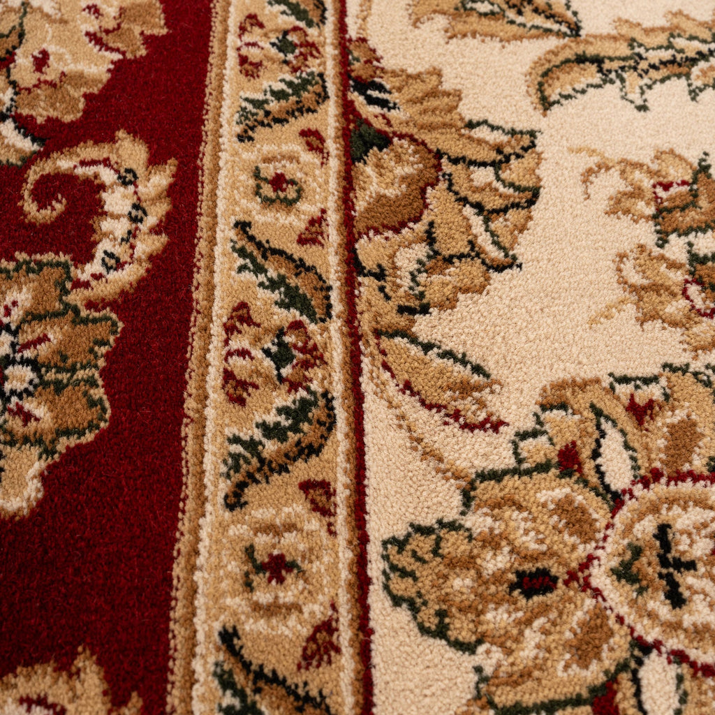 Classical Red Floral Rug - Tirta