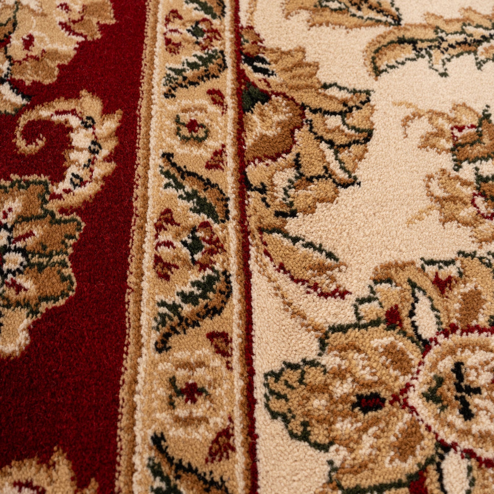 Classical Red Floral Rug - Tirta