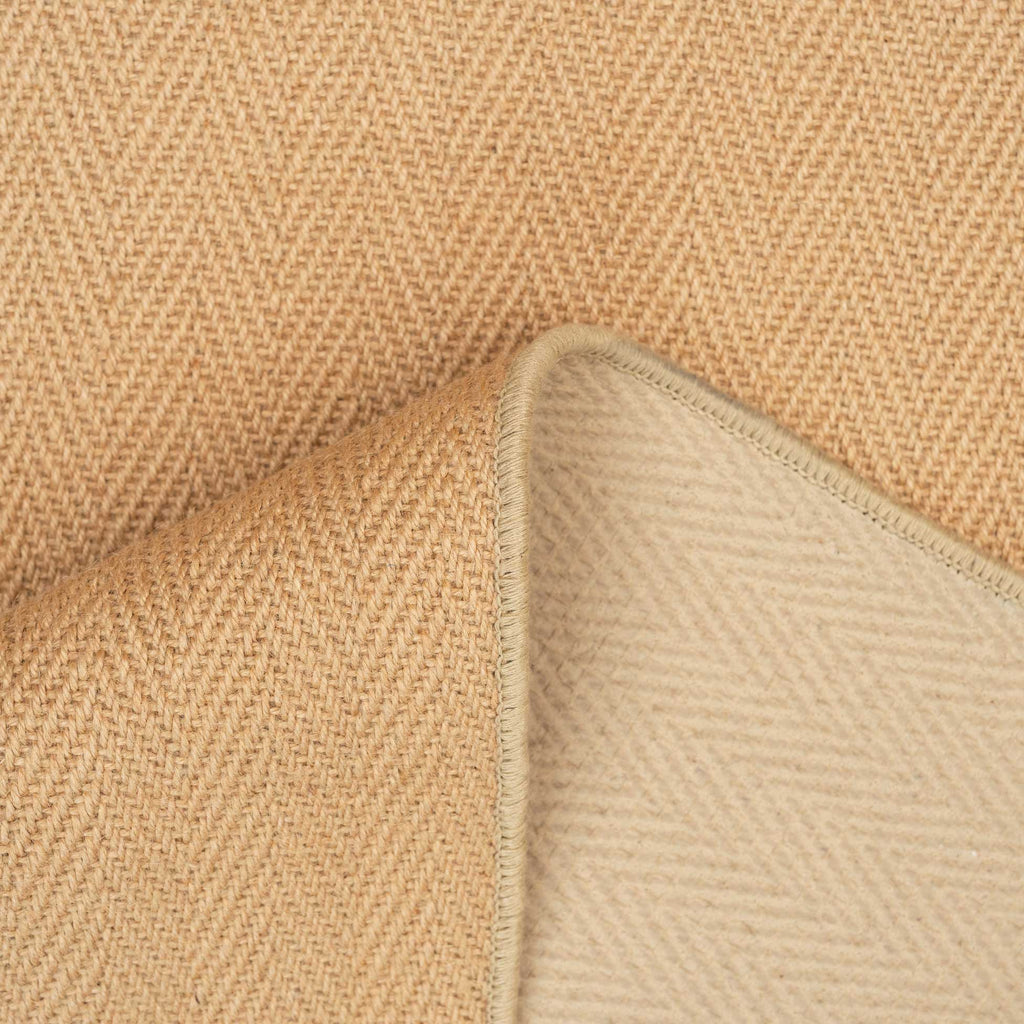 Light Jute Chevron Stair Carpet Runner