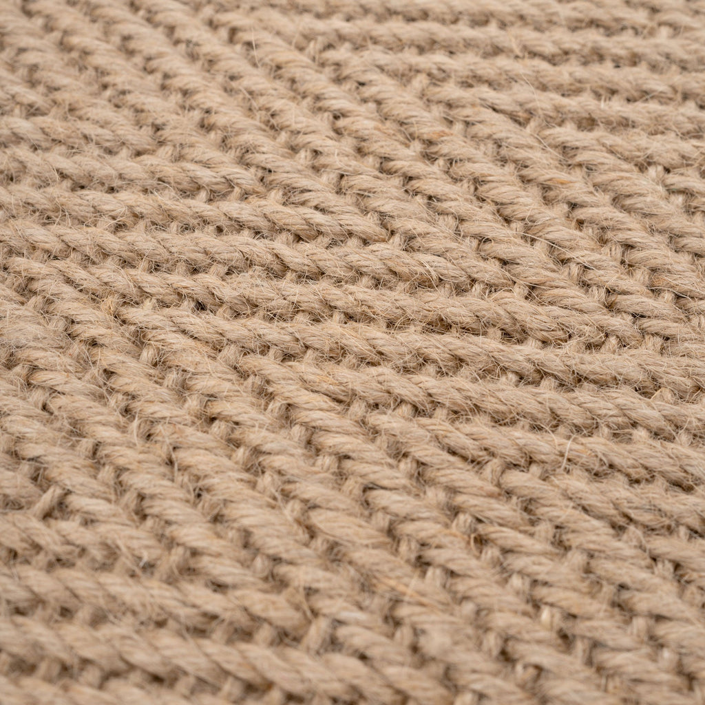 Navy Border Jute Rug - Juliette Navy