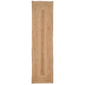 Rustic Braided Jute Runner  Rug - Althea