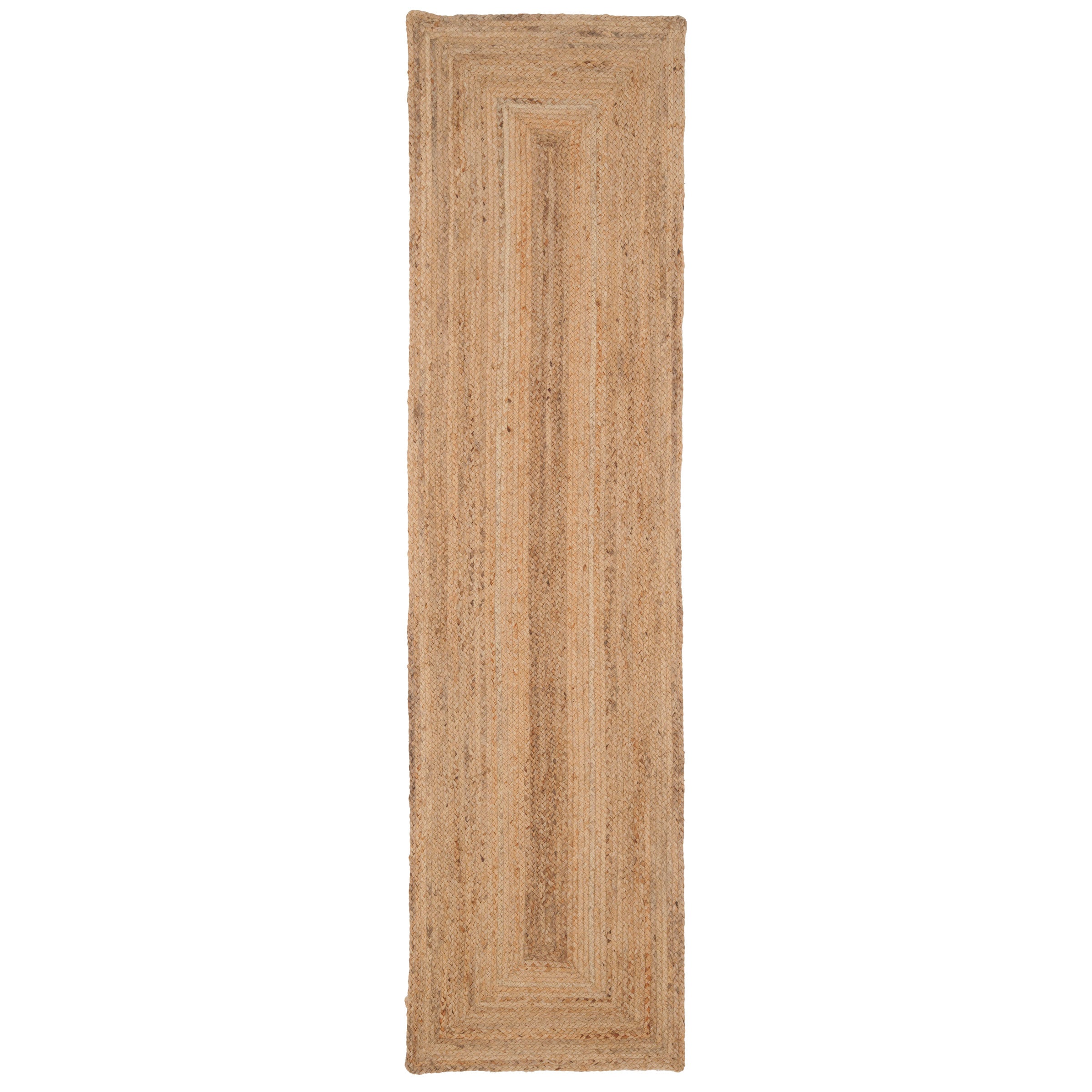 Rustic Braided Jute Runner  Rug - Althea