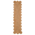 Rounded Edge Jute Runner Rug - Casper