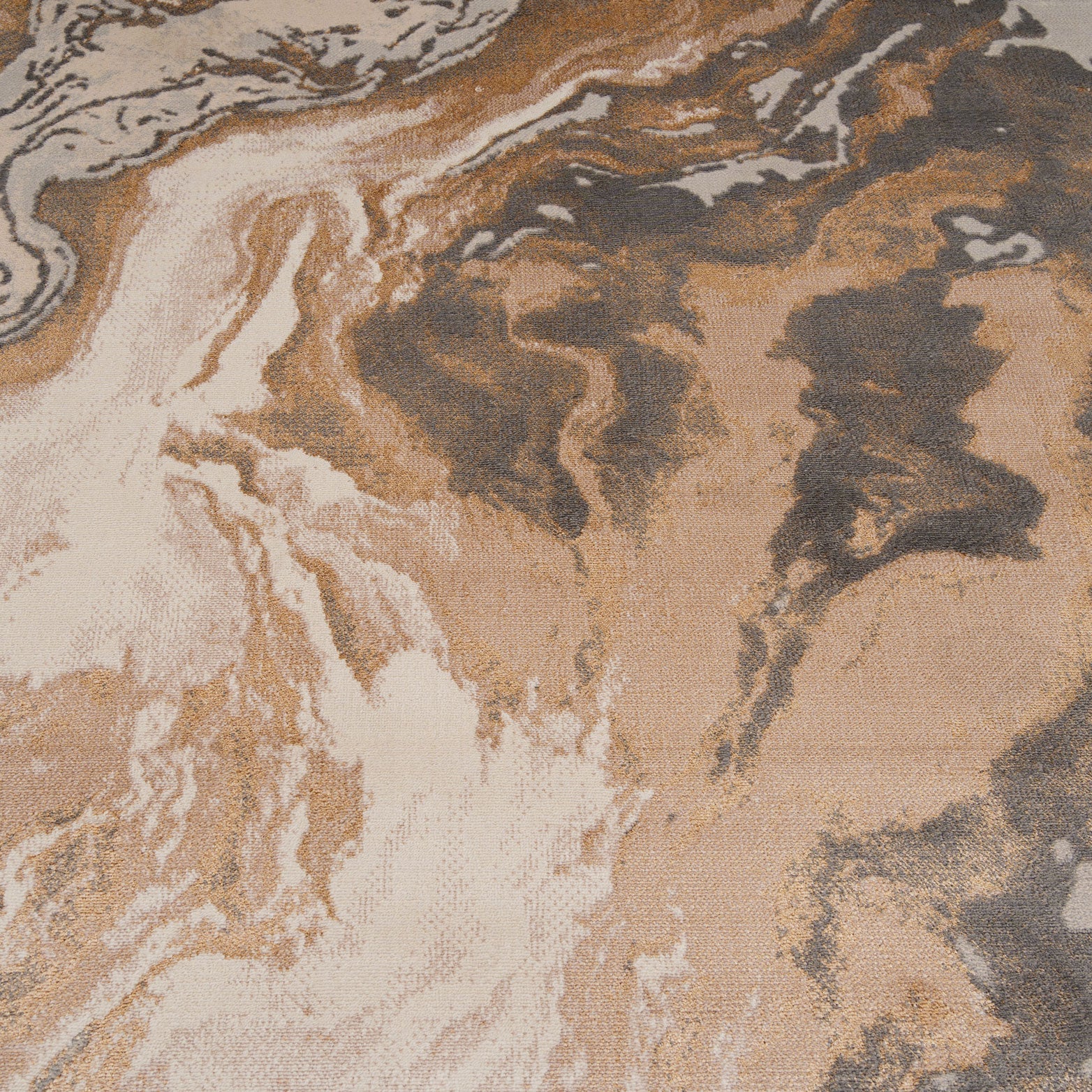 Beige Marble Style Rug - Galena
