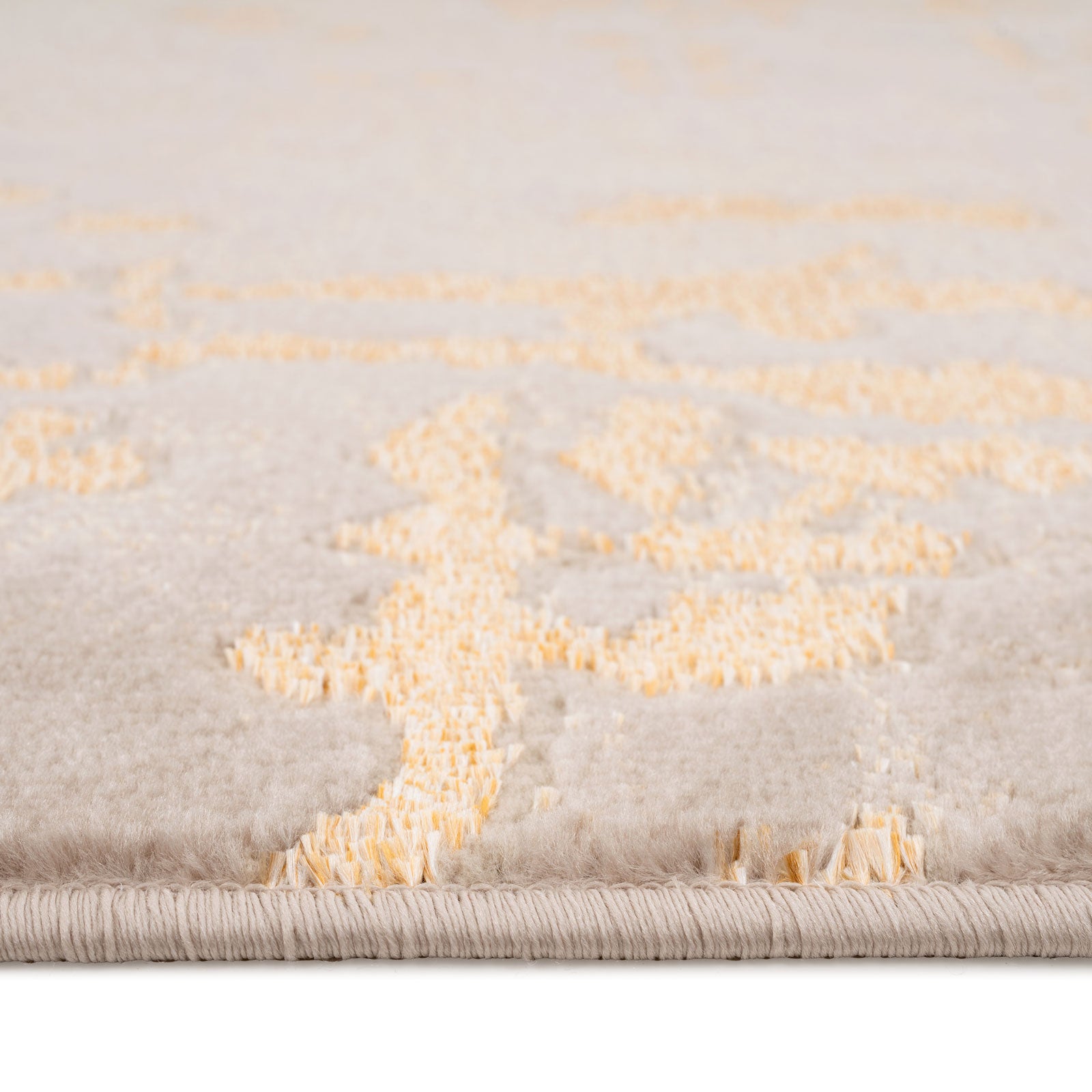 Golden Lustre Abstract Rug - Pietra
