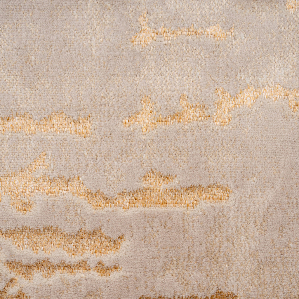 Golden Lustre Abstract Rug - Pietra