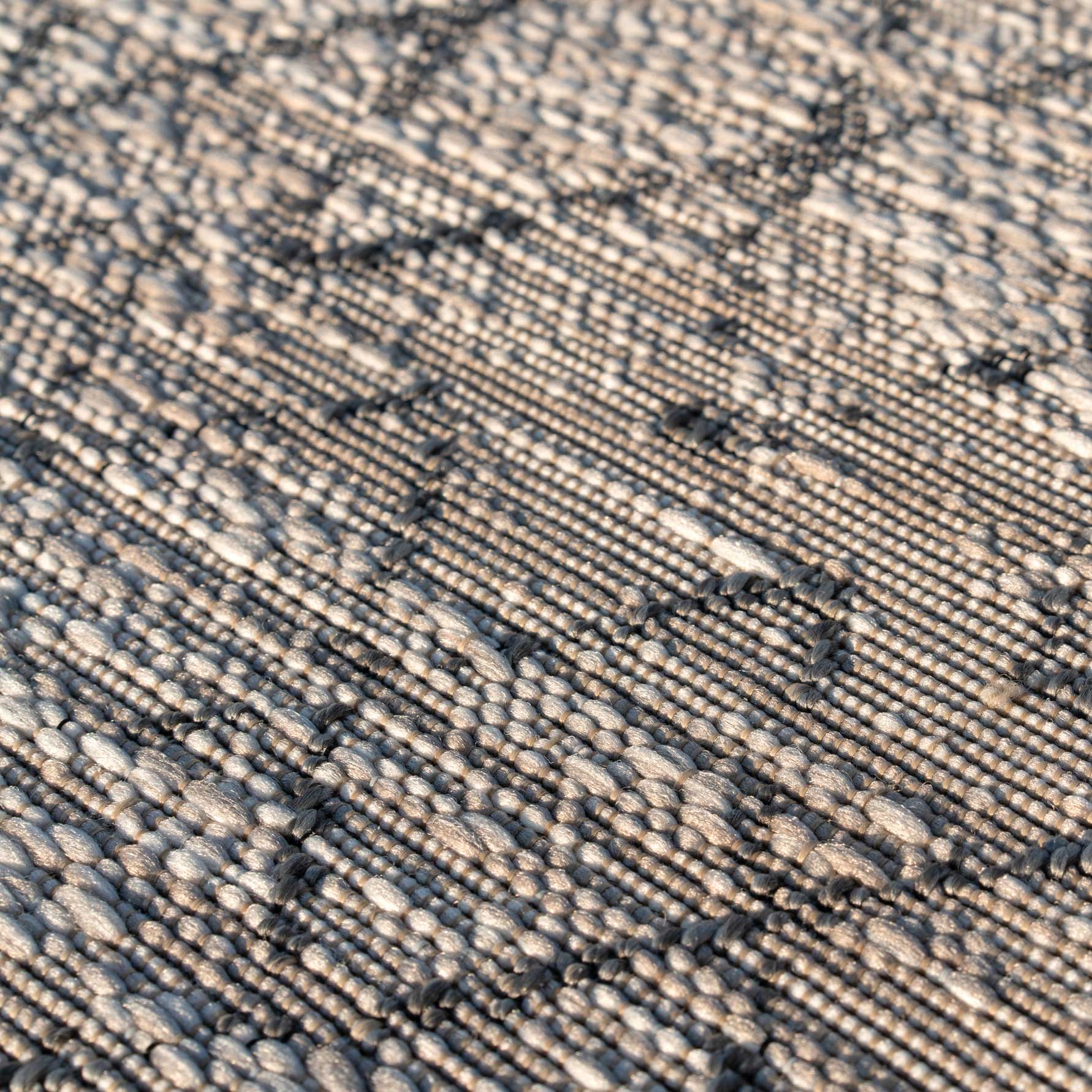 Beige Scandi Textured Flatweave Indoor Outdoor Area Rug - Marazza
