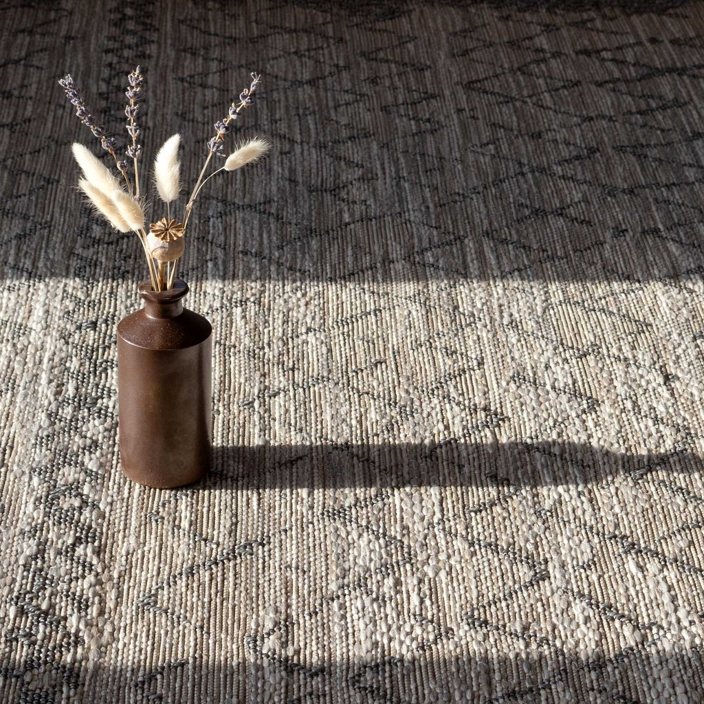 Beige Scandi Textured Flatweave Indoor Outdoor Area Rug - Marazza