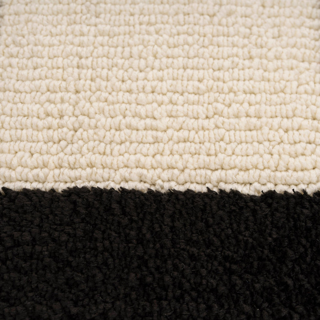 Black Checkerboard Runner - Ebony