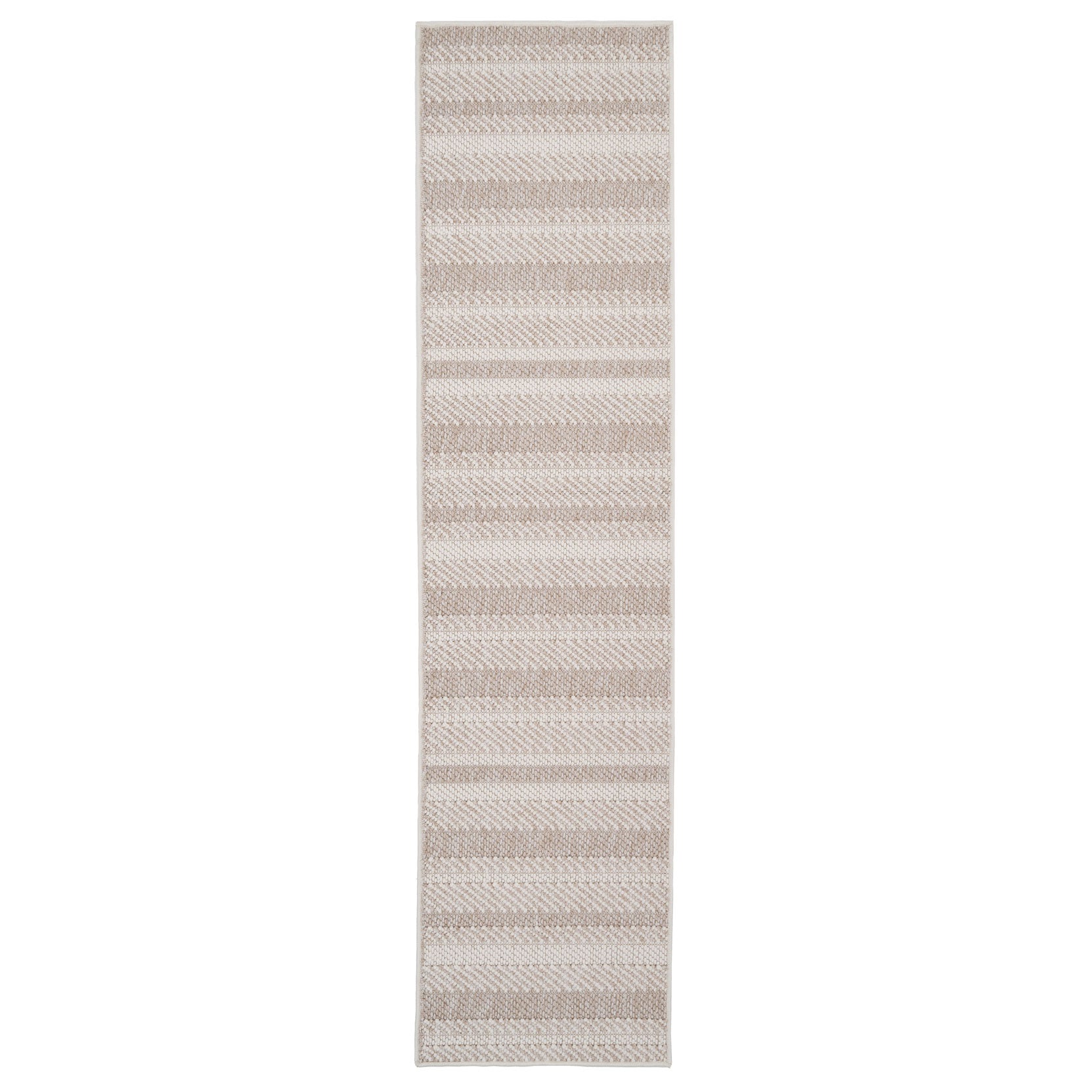 Natural Striped Runner Rug - Harper