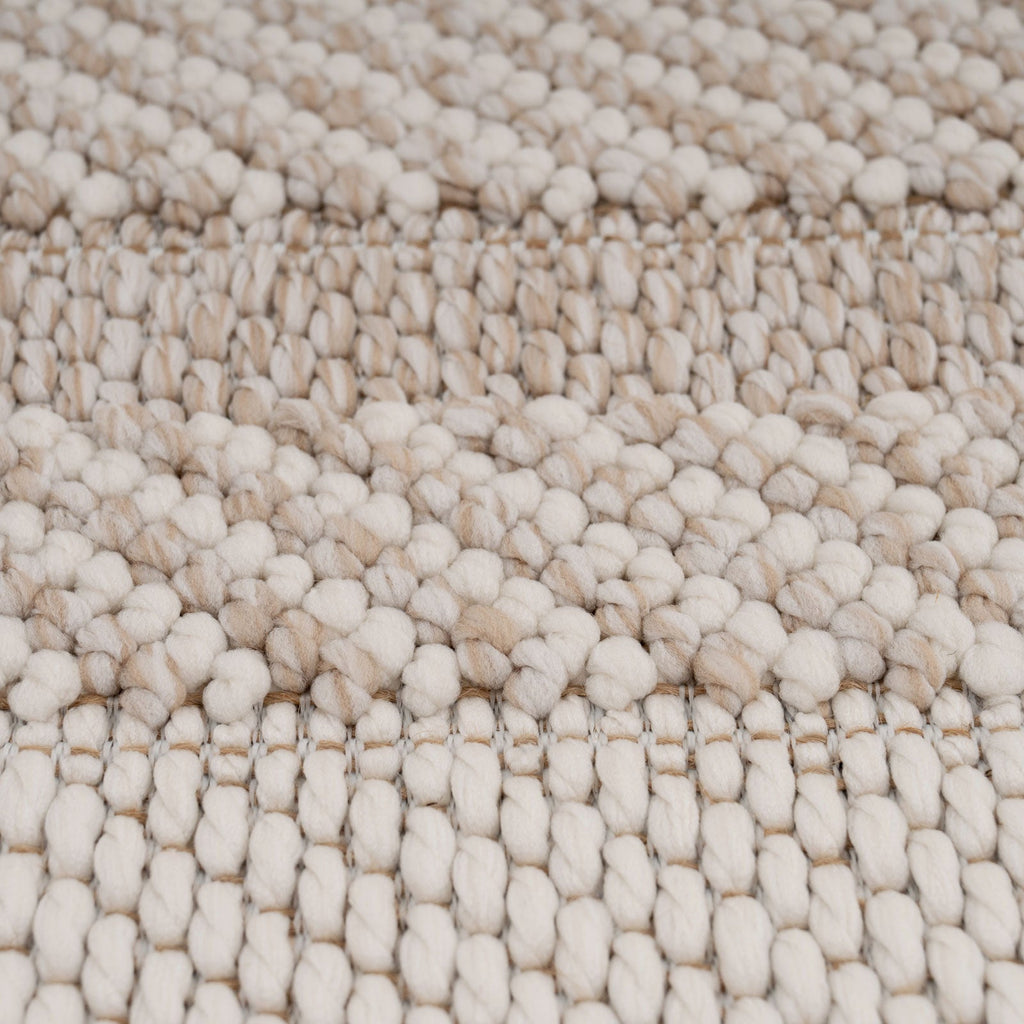 Natural Striped Runner Rug - Harper
