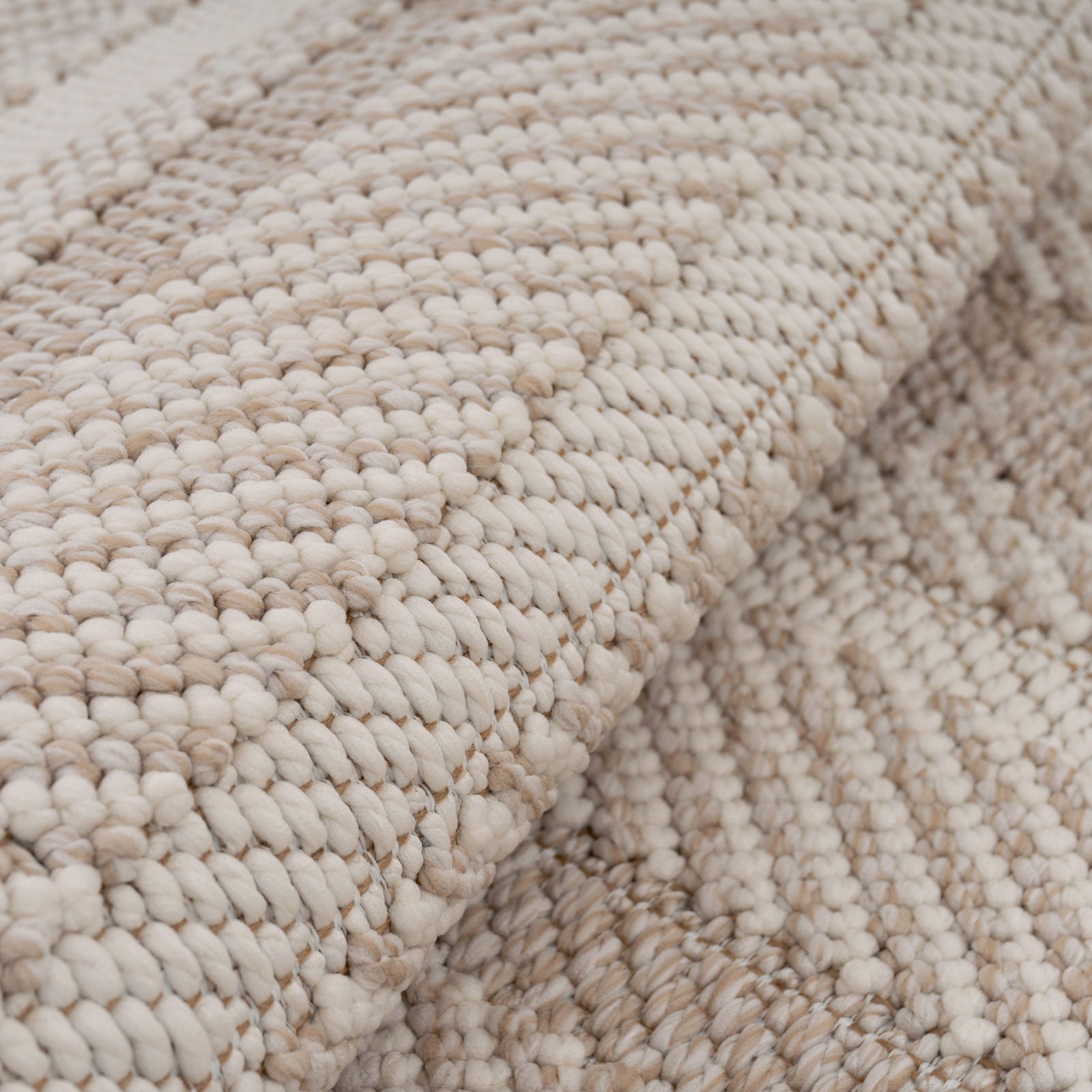 Natural Striped Area Rug - Harper