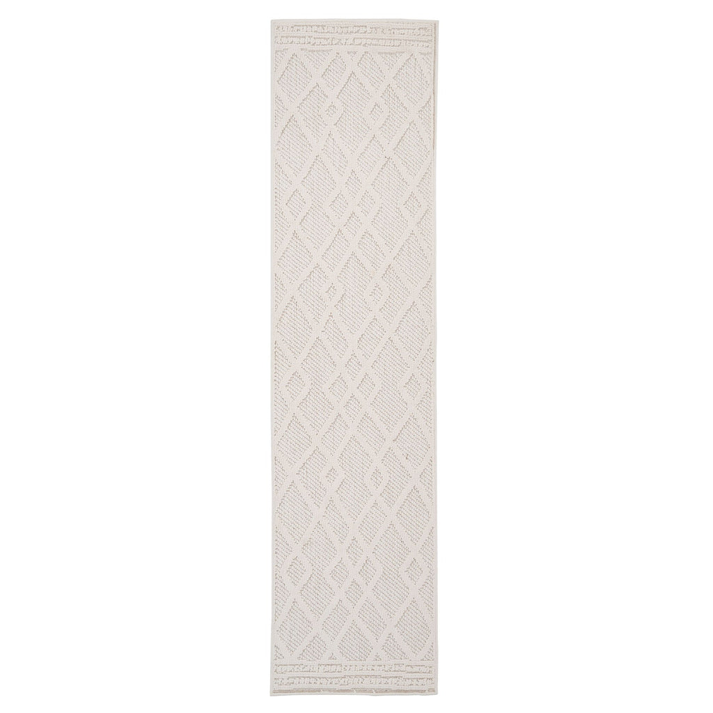 Cream Loop Pile Rug - Willow