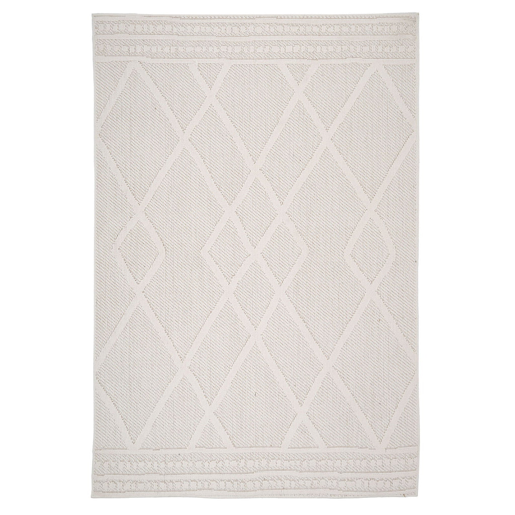Cream Loop Pile Rug - Willow