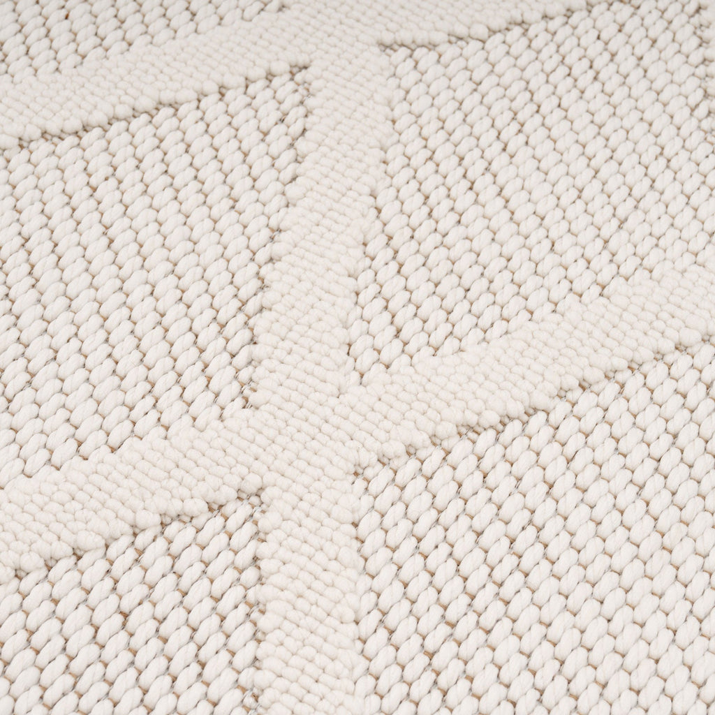 Cream Loop Pile Runner Rug - Willow