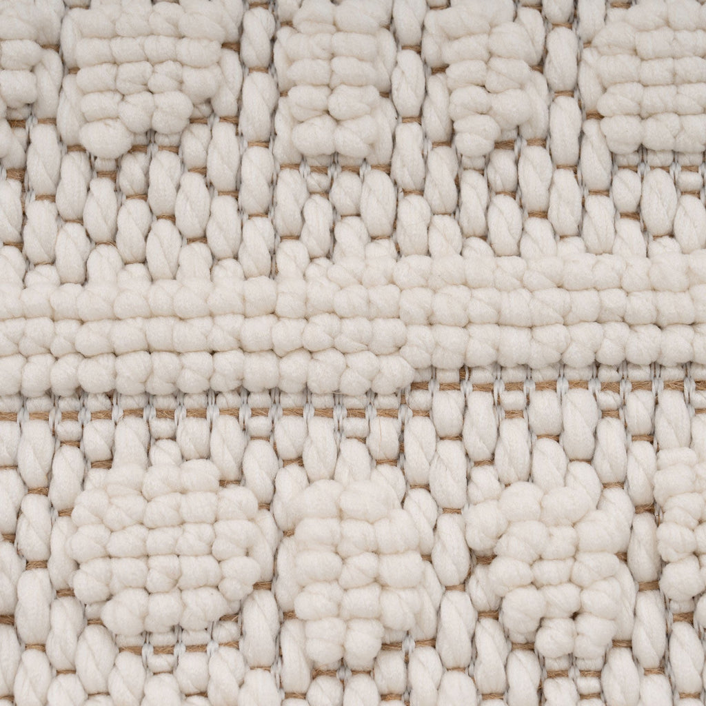Cream Loop Pile Runner Rug - Willow