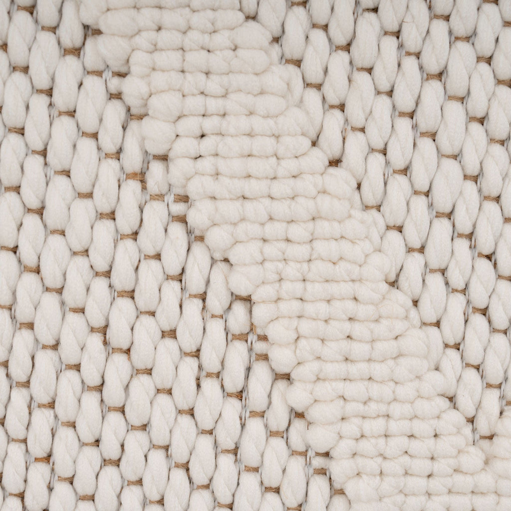 Cream Loop Pile Runner Rug - Willow