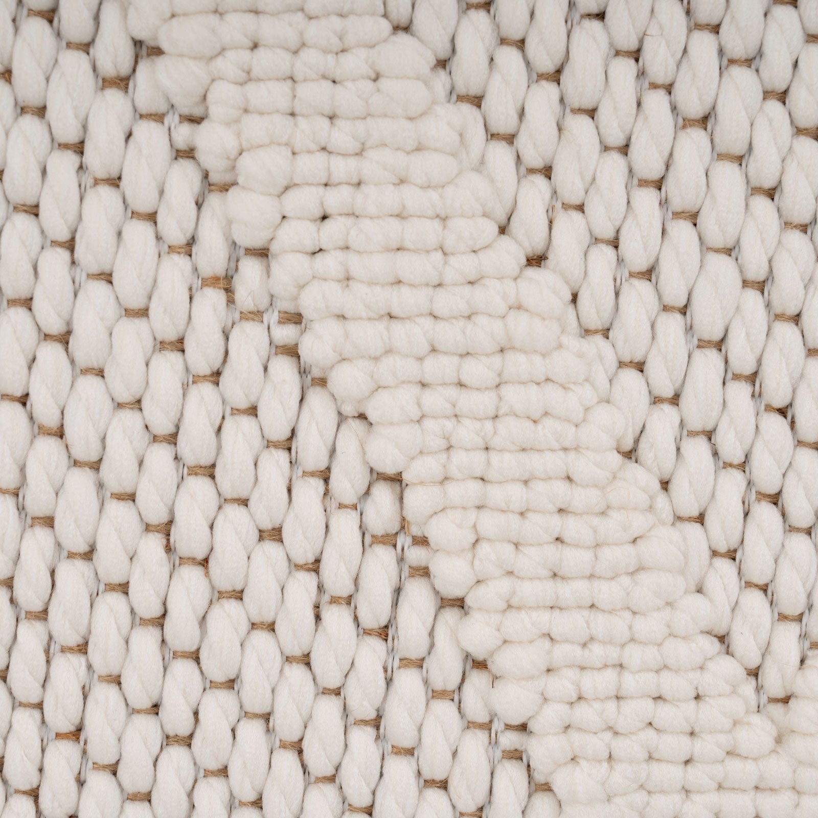 Cream Loop Pile Runner Rug - Willow