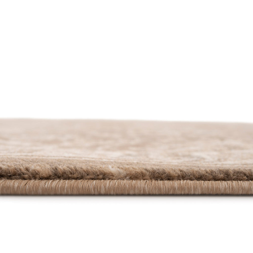 Plush Traditional Brown Runner - Sarina