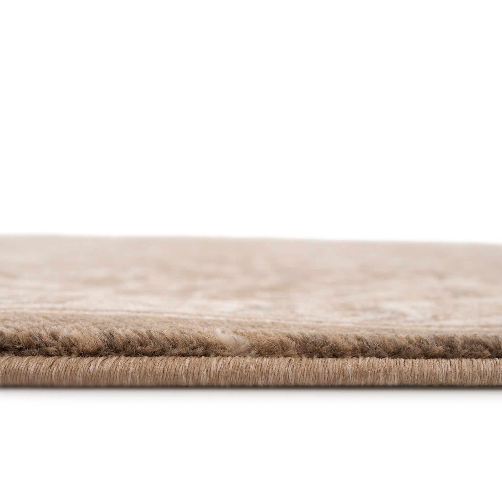 Plush Traditional Brown Runner - Sarina