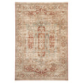 Traditional Plush Terracotta Rug - Selma