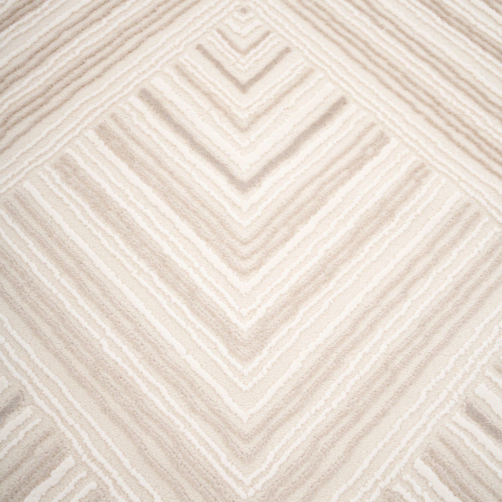 Luxury Art Deco Grey Rug - Rise