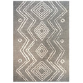 Cosy Soft Underfoot Grey Moroccan Berber Rug - Neva