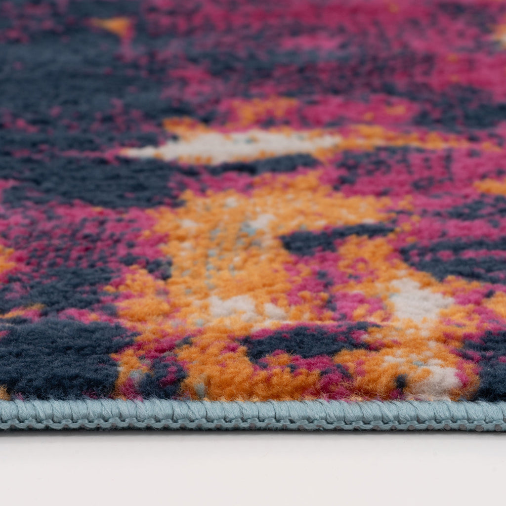 Colourful Paint Abstract Area Rug