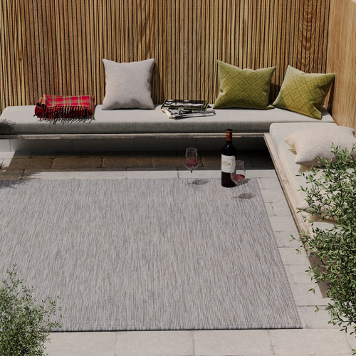 Coastal Blue Outdoor Rug