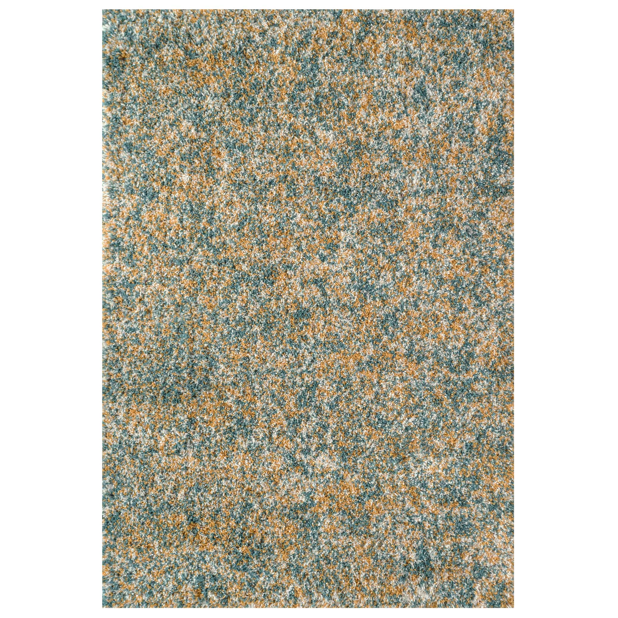Soft Mottled Multicolour Shaggy Area Rug