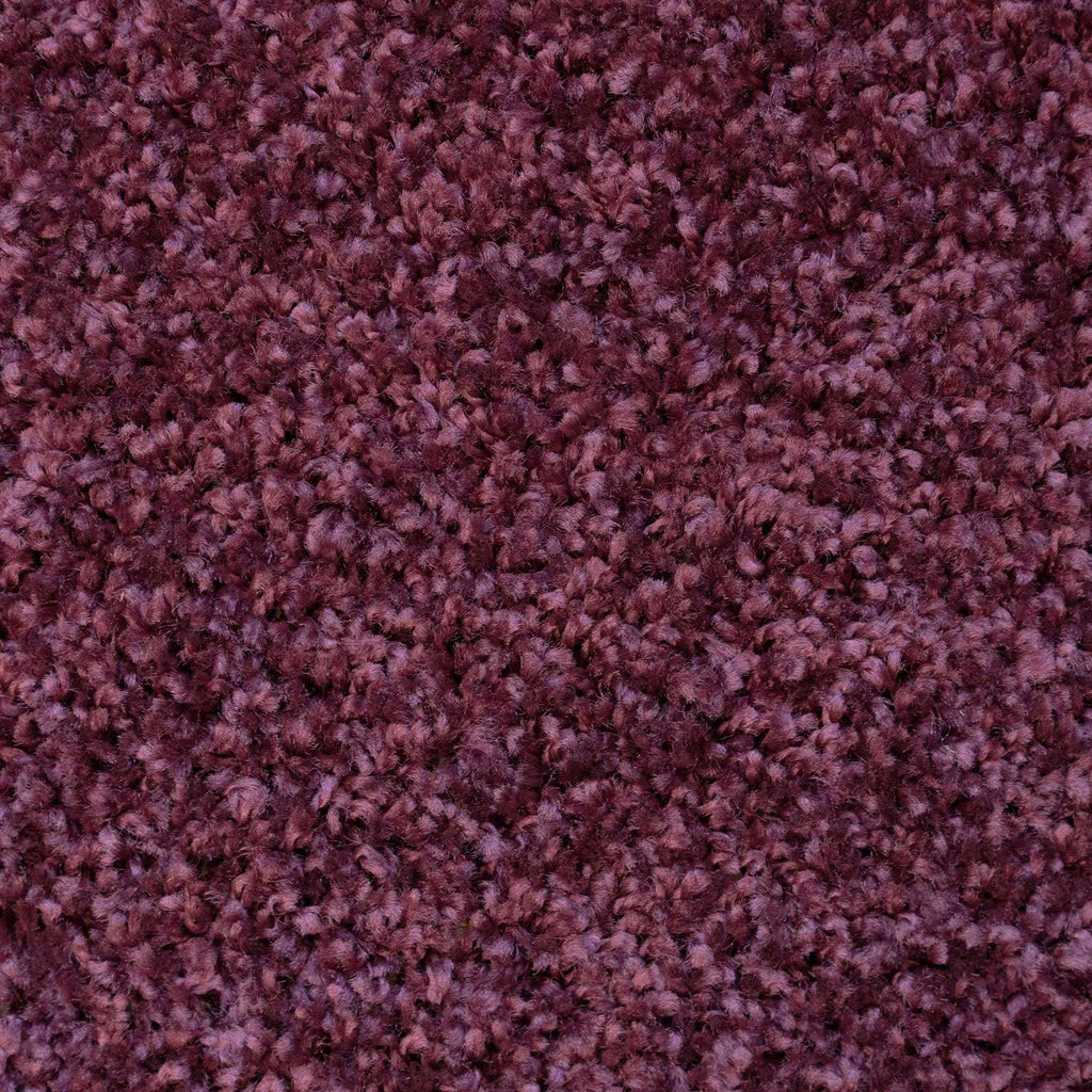 Plum Shaggy Runner Rug