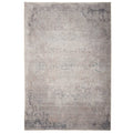 Flatwoven Washable Distressed Renaissance Grey Beige Rug - Fleur
