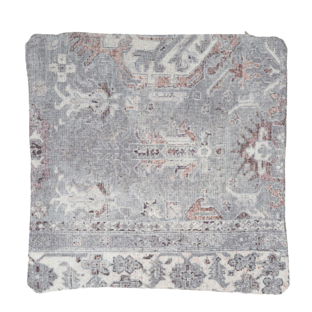 Distressed Grey Cushion Cover