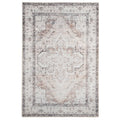 Flatwoven Washable Vintage Ivory Area Rug - Margot