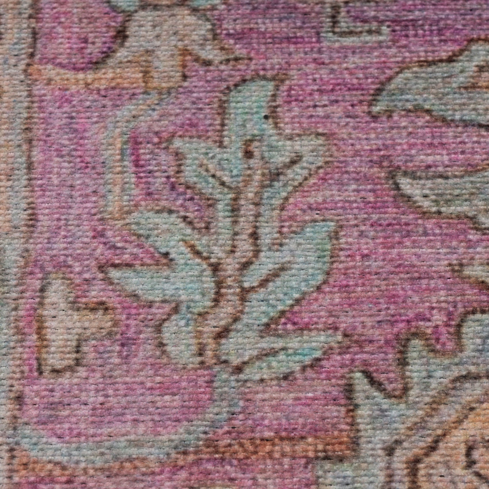 Flatwoven Washable Colourful Medallion Area Rug - Moyola