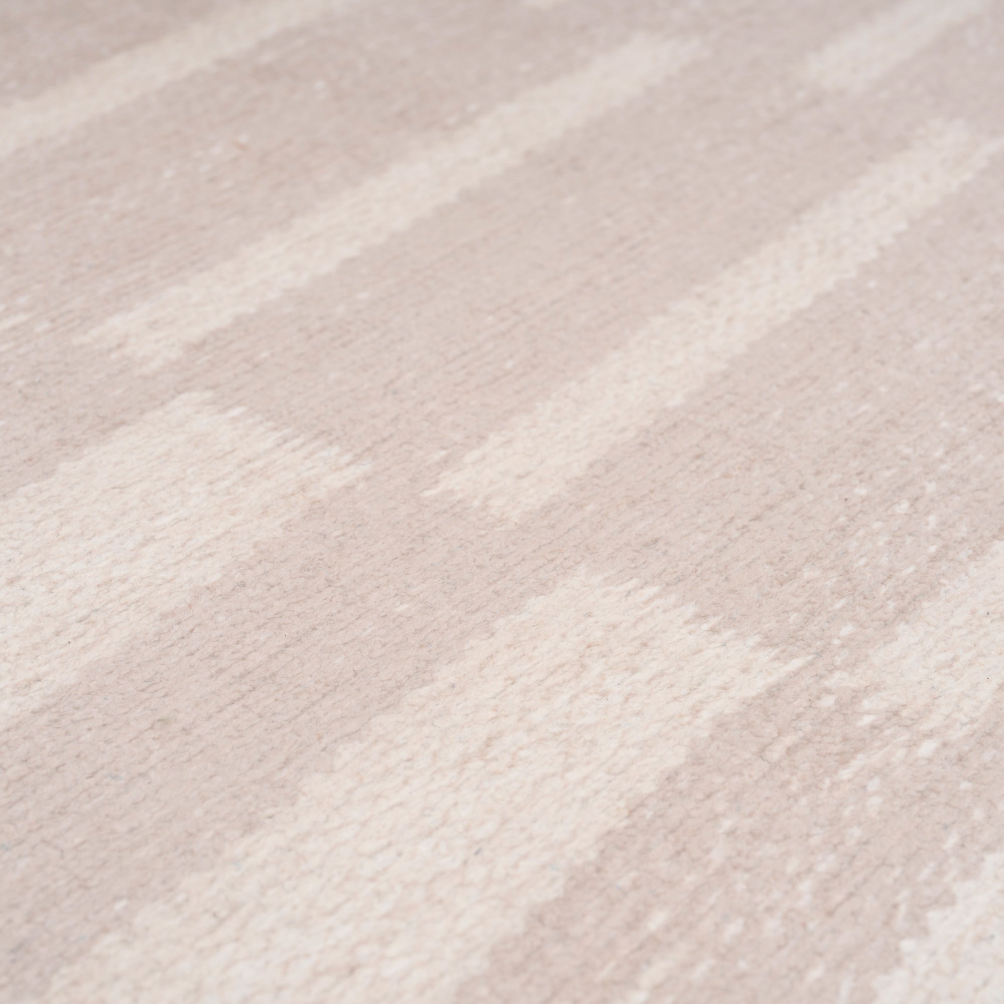 Soft Washable Beige Indoor Mat - Faye