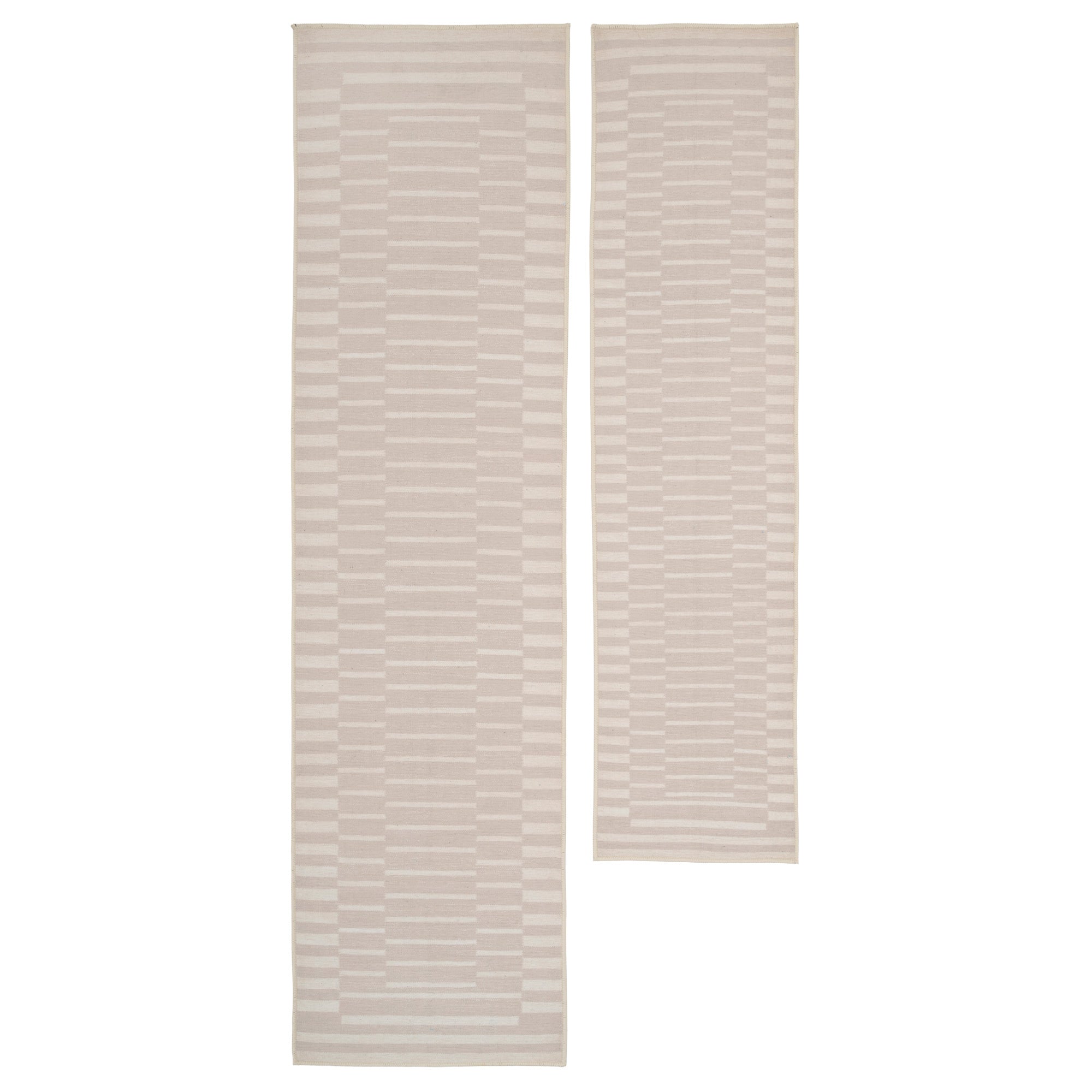 Soft Washable Beige Geometric Rug - Faye