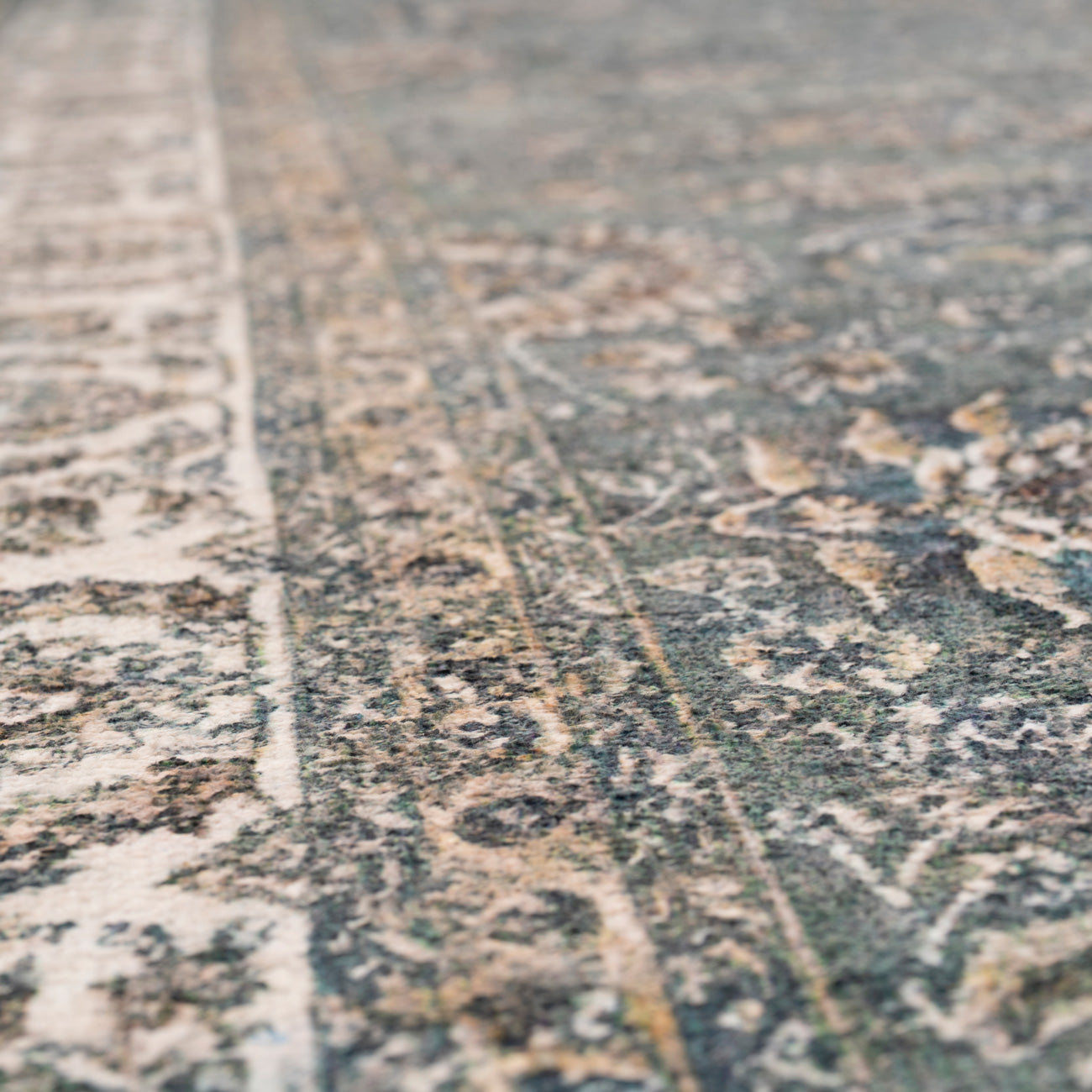 Soft Washable Classic Green Rug - Maude