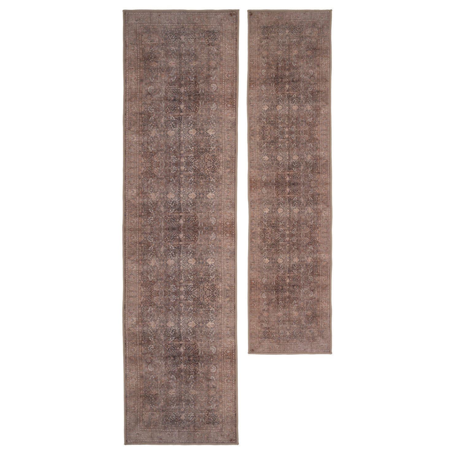Soft Washable Heritage Brown Rug - Winnie