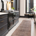 Soft Washable Heritage Brown Runner - Winnie