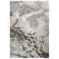 Modern Grey Marble Textured Area Rug - Strike