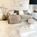 Soft Everyday Cream White Shaggy Rug